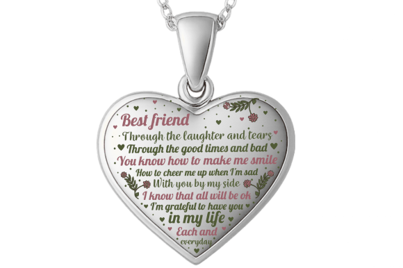 Friendship Heart Sign Graphics for Crafts