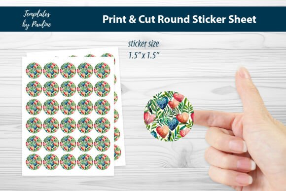 Love Letter Heart Round Sticker Sheet Review