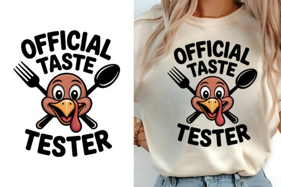 Official Taste Tester Turkey Day T-Shirt Graphics