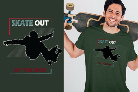 Skateboard T-Shirt Label Design for Crafters and Small Businesses