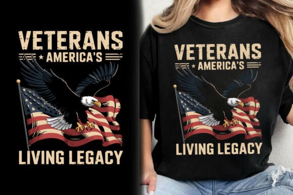 Veterans America’s Living Legacy T-Shirt Graphics