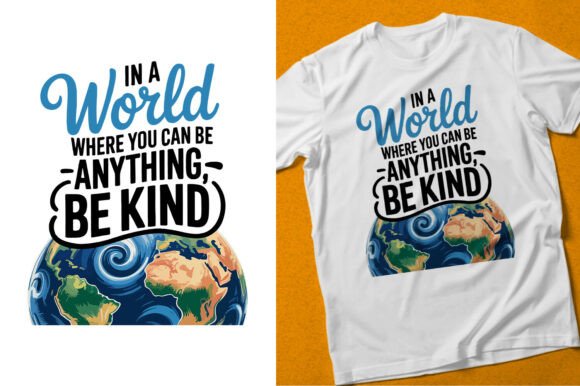World Anything Be Kind Awareness T-Shirt Graphics
